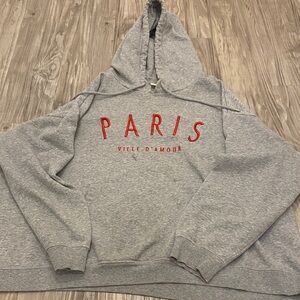 **Vintage** Woman’s H&M Light Gray Hoodie ❤️